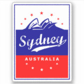 Sydney Opera House, Australië, Sydney Sticker (Voorkant)