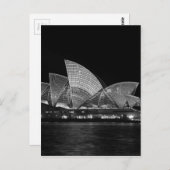 Sydney Opera House bij nacht Australië Briefkaart (Voorkant / Achterkant)