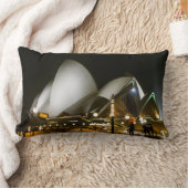 Sydney Opera House bij Night Pillow Kussen (Deken)