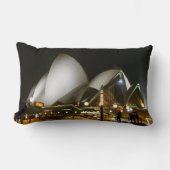 Sydney Opera House bij Night Pillow Kussen (Voorkant)