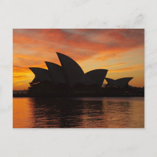 Sydney Opera House bij zonsopgang, Sydney, Nieuw-Z Briefkaart