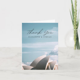 Sydney Opera House Blanco Dankkaart Bedankkaart