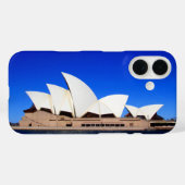 sydney opera house blue Case-Mate iPhone case (Achterkant (horizontaal))