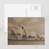 Sydney opera house briefkaart (Voorkant / Achterkant)