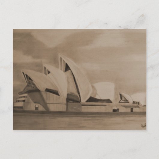 Sydney opera house briefkaart (Voorkant)