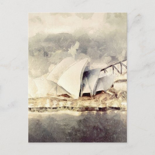 Sydney Opera House Briefkaart (Voorkant)