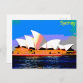 Sydney Opera House Briefkaart (Voorkant / Achterkant)