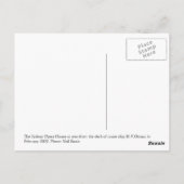 Sydney Opera House Briefkaart (Achterkant)