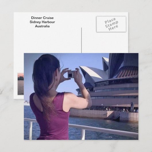 Sydney Opera House Briefkaart (Voorkant / Achterkant)