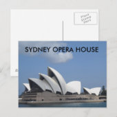 Sydney Opera House Briefkaart (Voorkant / Achterkant)
