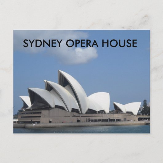 Sydney Opera House Briefkaart (Voorkant)