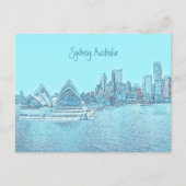 Sydney Opera House briefkaart (Voorkant)
