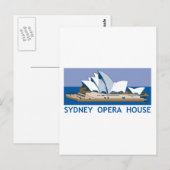 Sydney Opera House Briefkaart (Voorkant / Achterkant)