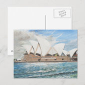 Sydney Opera House Briefkaart (Voorkant / Achterkant)