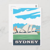 Sydney Opera House Briefkaart (Voorkant / Achterkant)