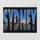 Sydney opera house briefkaart (Voorkant)