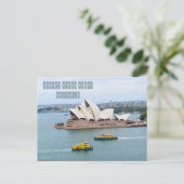 Sydney Opera House Briefkaart (Staand voorkant)