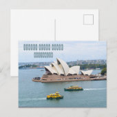 Sydney Opera House Briefkaart (Voorkant / Achterkant)