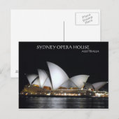 Sydney Opera House Briefkaart (Voorkant / Achterkant)