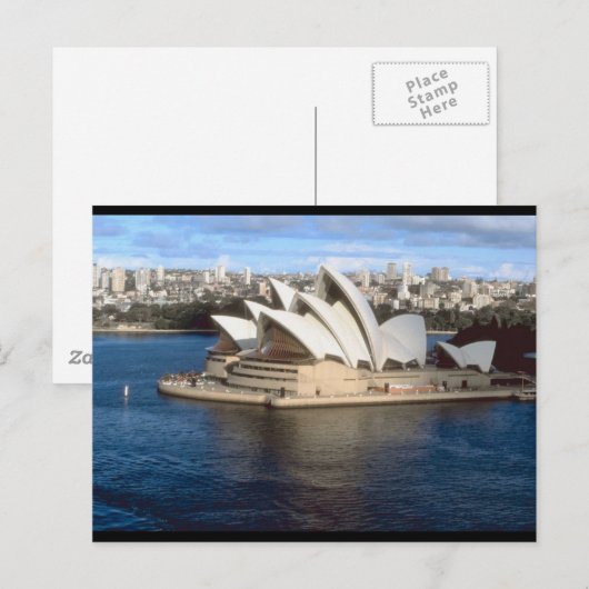 Sydney Opera House Briefkaart (Voorkant / Achterkant)