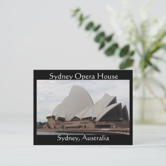 Sydney Opera House briefkaart (Staand voorkant)