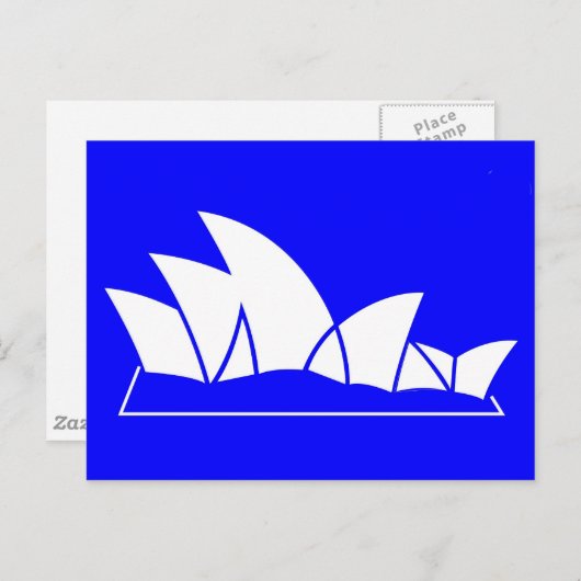 Sydney Opera House Briefkaart (Voorkant / Achterkant)