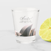 Sydney Opera House bruiloft gunst Proost Schot Gla Shot Glas (Voorkant)