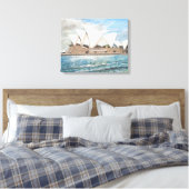 Sydney Opera House Canvas Afdruk (Insitu (Slaapkamer))