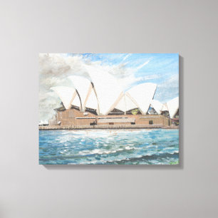 Sydney Opera House Canvas Afdruk