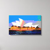 Sydney Opera House Canvas Afdruk (Voorkant)