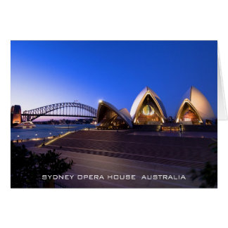 Sydney Opera House Card