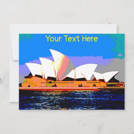  Sydney Opera House Card (Voorkant)