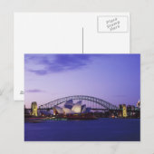 Sydney Opera House en Harbour, New South 2 Briefkaart (Voorkant / Achterkant)