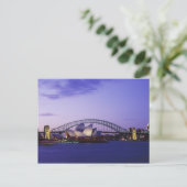 Sydney Opera House en Harbour, New South 2 Briefkaart (Staand voorkant)