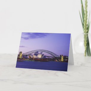 Sydney Opera House en Harbour, New South 2 Kaart