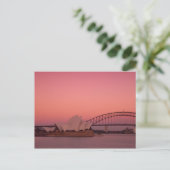 Sydney Opera House en Harbour, Nieuw Zuid Briefkaart (Staand voorkant)