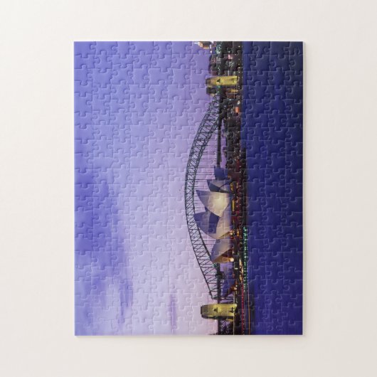 Sydney Opera House en haven, Nieuw Zuid 2 Legpuzzel (Verticaal)