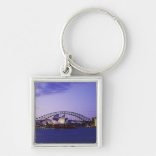 Sydney Opera House en haven, Nieuw Zuid 2 Sleutelhanger