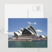 Sydney Opera House exterior, Sydney, New South Briefkaart (Voorkant / Achterkant)