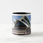 Sydney Opera House exterior, Sydney, New South Tweekleurige Koffiemok (Center)