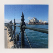 sydney opera house fence legpuzzel (Horizontaal)