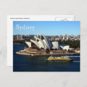sydney opera house ferry briefkaart (Voorkant / Achterkant)