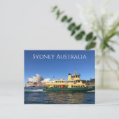 sydney opera house ferry briefkaart (Staand voorkant)