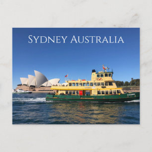 sydney opera house ferry briefkaart