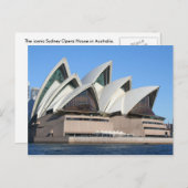 Sydney Opera House in Australië Briefkaart (Voorkant / Achterkant)