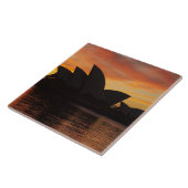 Sydney Opera House in Dawn, Sydney, New South Tegeltje (Zijkant)