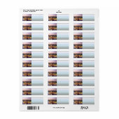 Sydney Opera House in the Evening Etiket (Full Sheet)