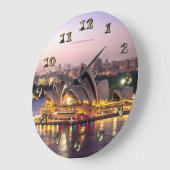 Sydney Opera House in the Evening Grote Klok (Hoek)