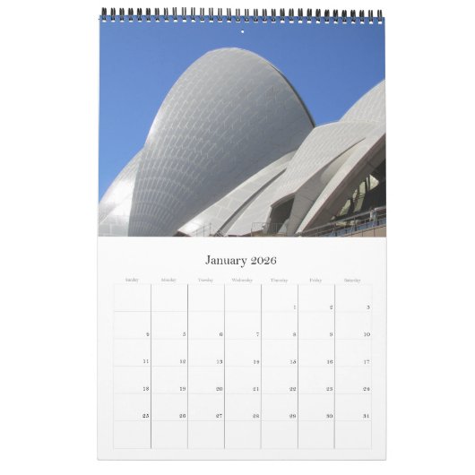 sydney opera house kalender (Jan 2026)