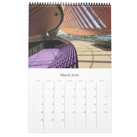 sydney opera house kalender (Mar 2026)